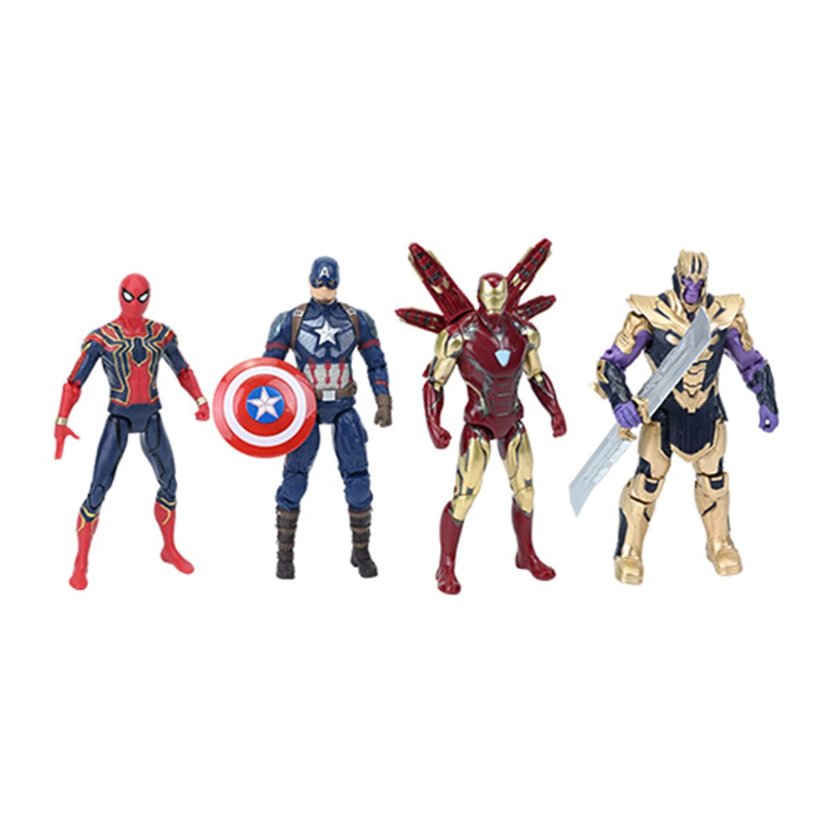 마블컬렉션(MARVELCOLLECTION) [ZD TOYS] 마블 토이피규어 4개 세트