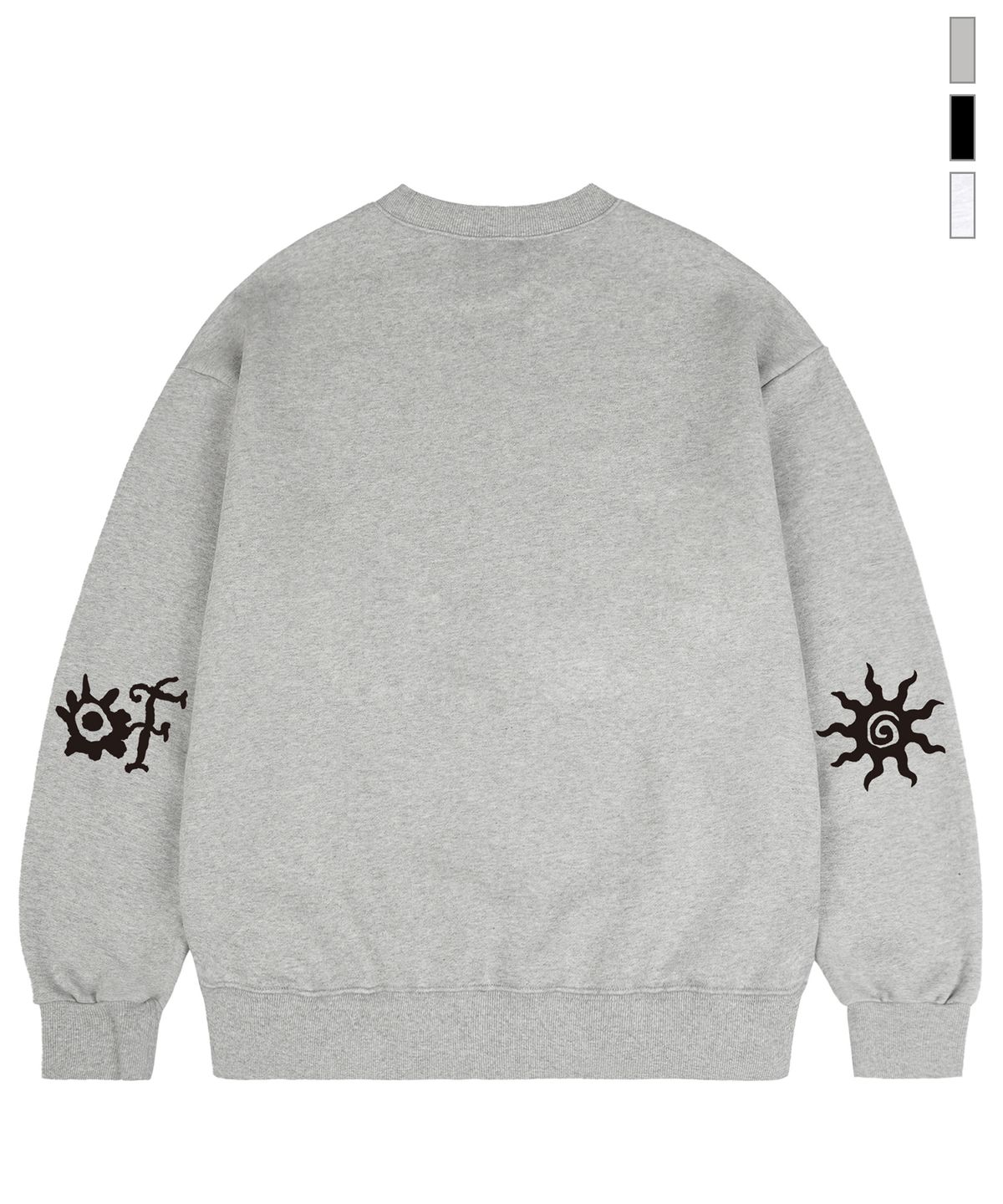 그레이버(GRAVER) [UNISEX]엘보우 OF 드로잉 맨투맨_3color