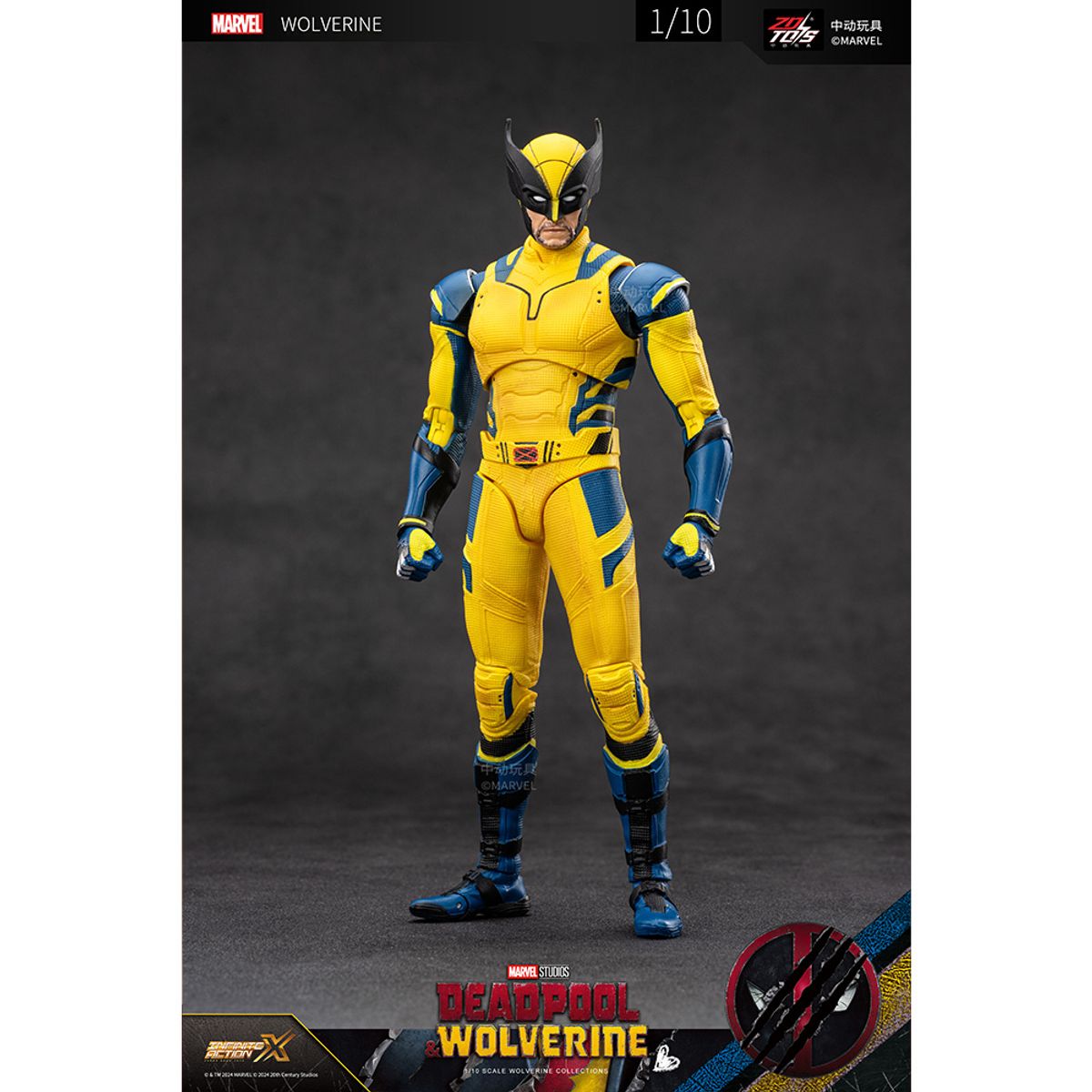 마블컬렉션(MARVELCOLLECTION) [ZD TOYS] 데드풀과 울버린 - 울버린