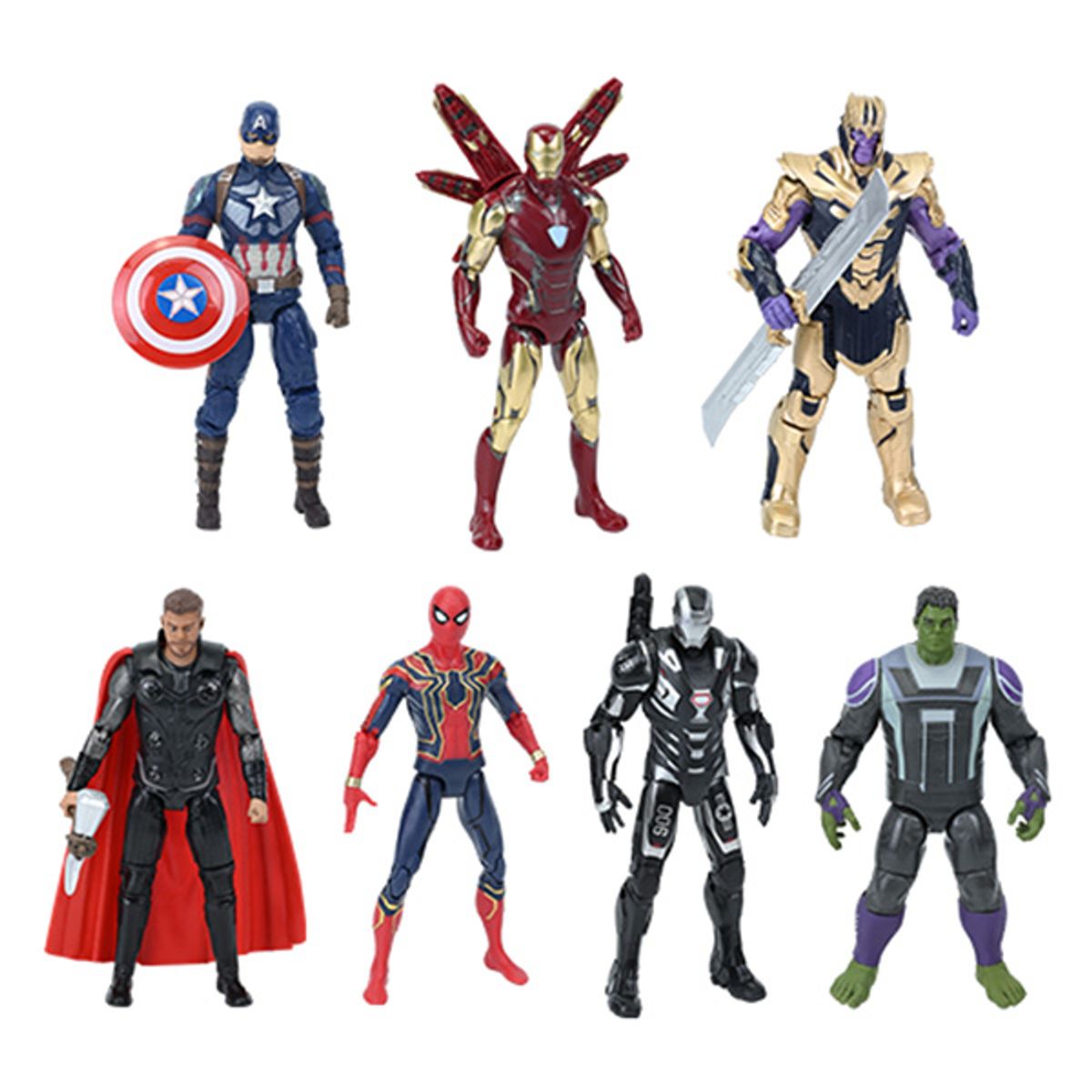 마블컬렉션(MARVELCOLLECTION) [ZD TOYS] 마블 토이피규어 7개 세트(SPCAIMHKWMTNSTR)