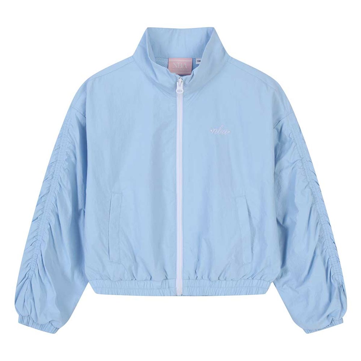 엔비에이 키즈(NBA KIDS) 여아 크롭 집업 점퍼(K251JP650P) 스카이 블루