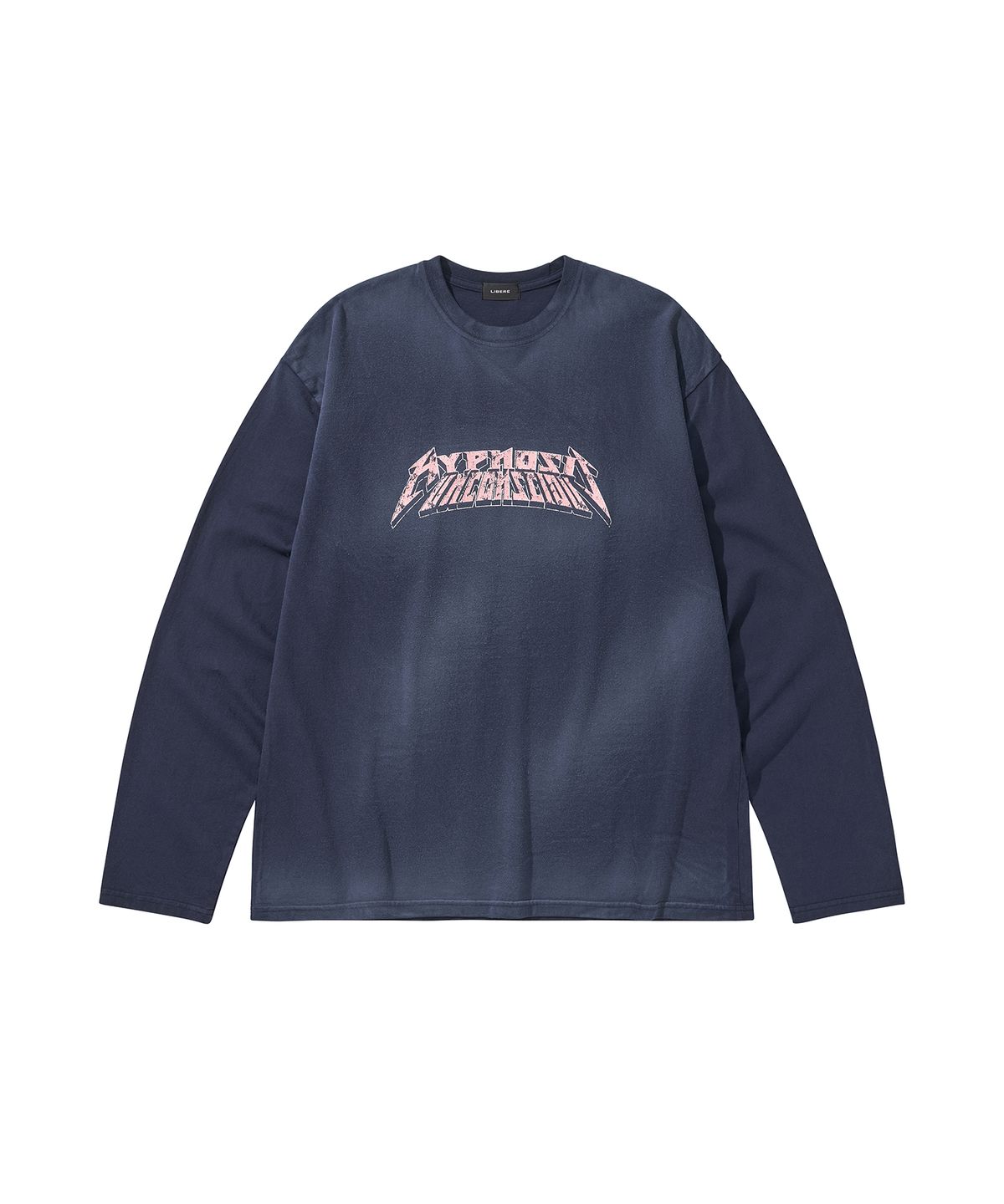 리베레(LIBERE) WASHED LONG SLEEVE TEE / FUTURE DUSK