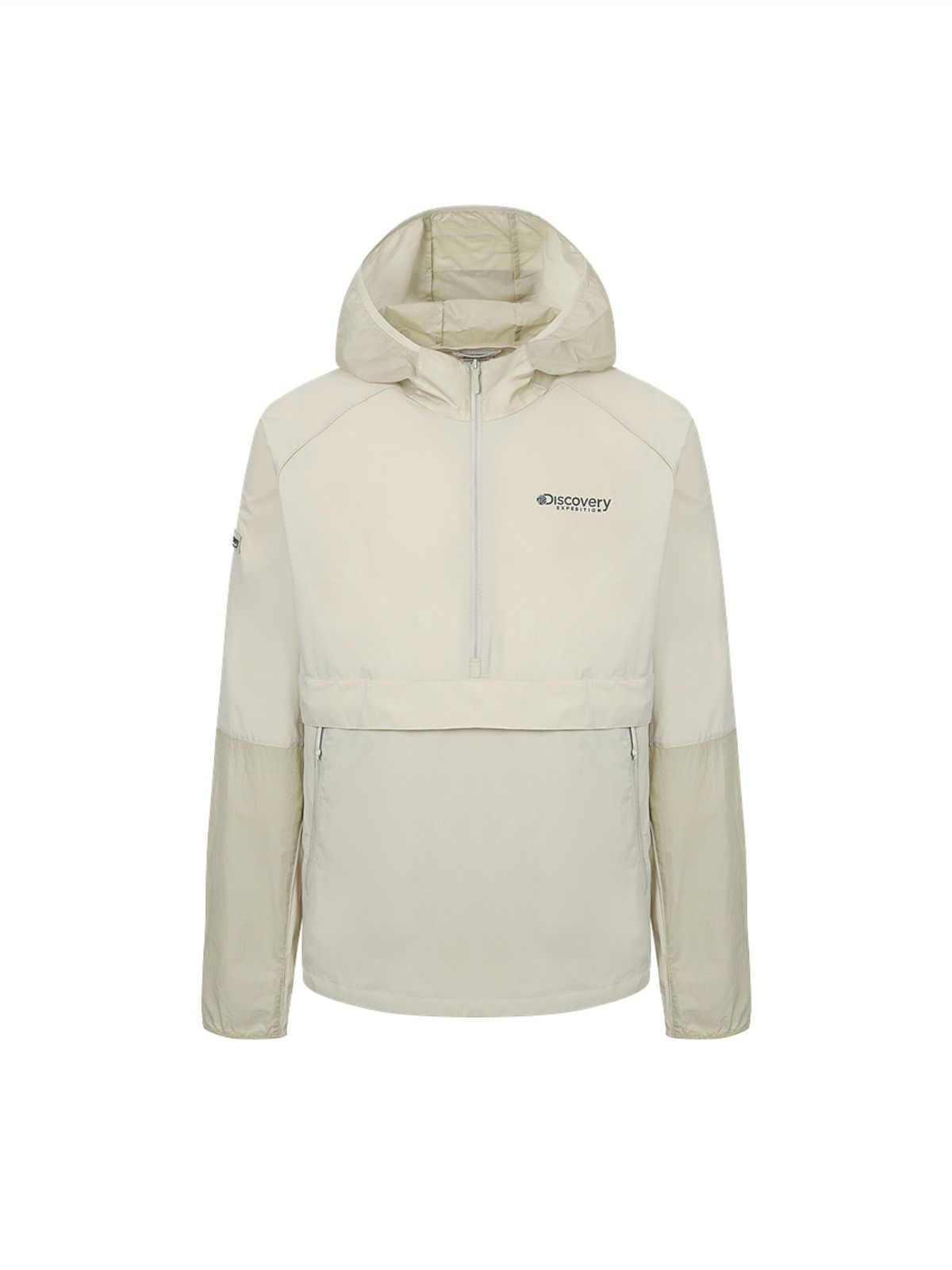 디스커버리 익스페디션(DISCOVERY EXPEDITION) 프레시벤트 립스탑 아노락 바람막이 (D.Skin Beige)