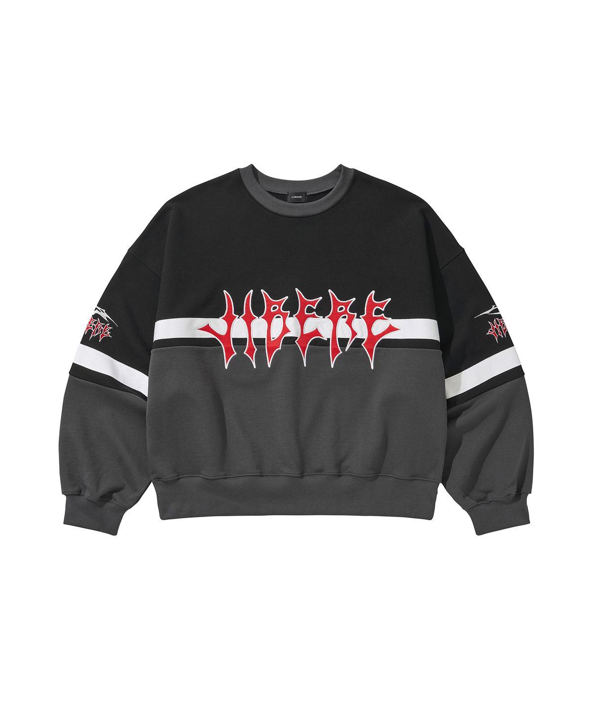 리베레(LIBERE) HOCKEY JERSEY SWEAT / CHARCOAL