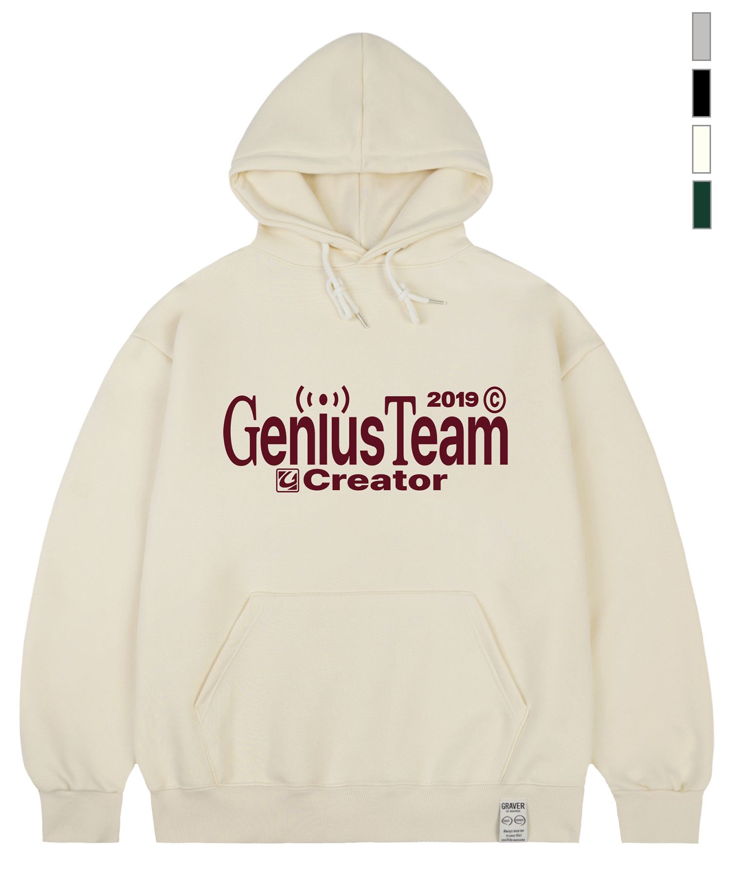 【GRAVER】25SS★ GT-CREATOR Hoodie MUSINSA | GRAVER [UNISEX]GT-CREATOR hoodie_4color