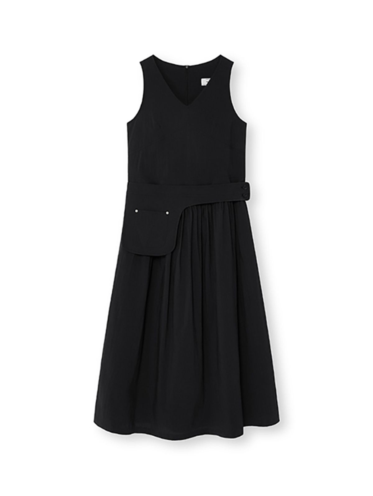 비바스튜디오(VIVASTUDIO) WOMAN BELTED DRESS [BLACK]