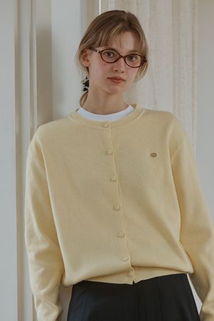 ANC BASIC ROUND CARDIGAN_11COLOR