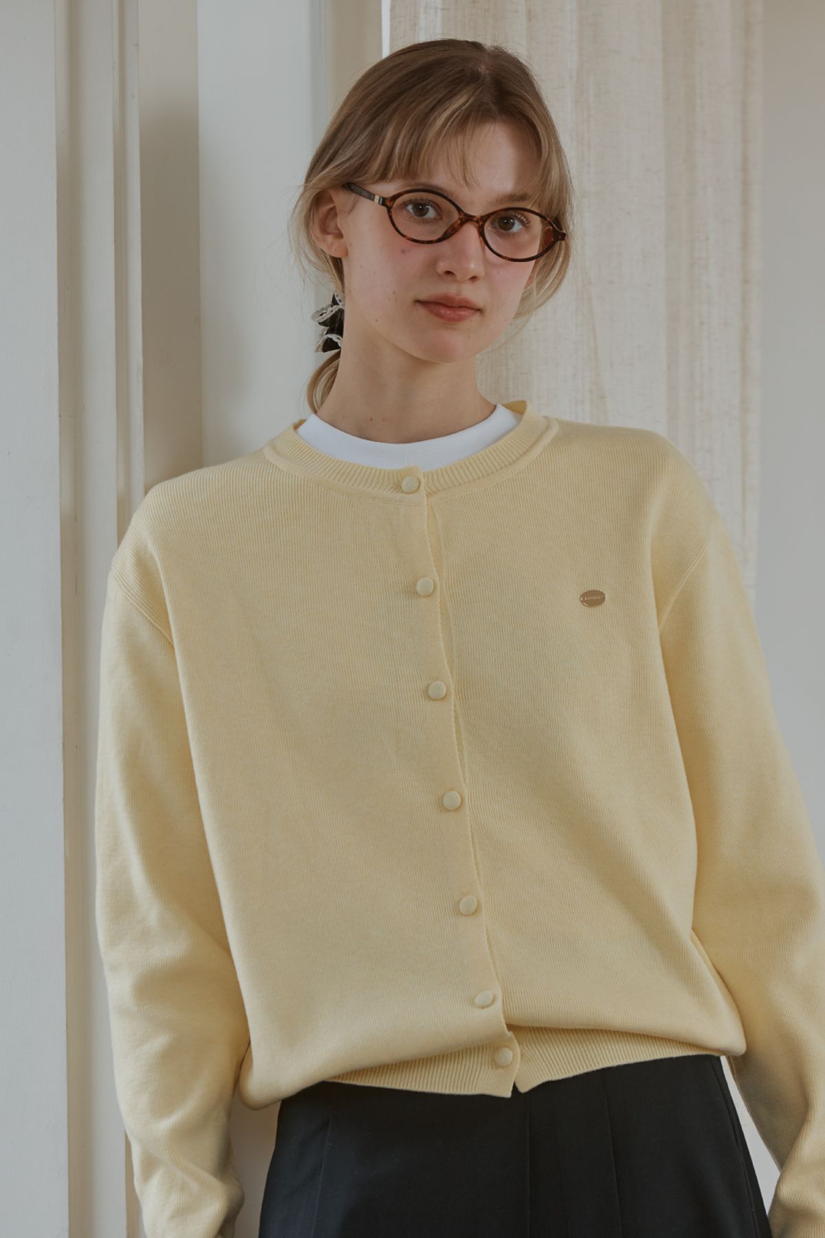 아노에틱(ANOETIC) ANC BASIC ROUND CARDIGAN_11COLOR