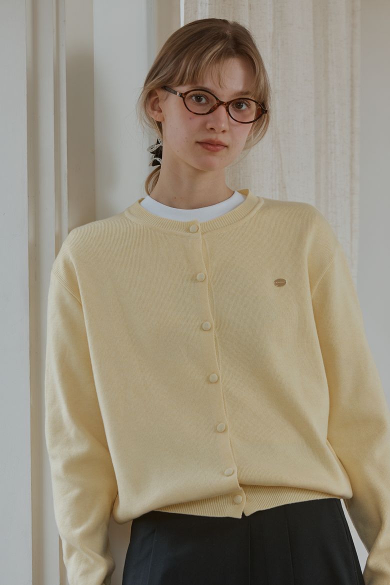 ANC BASIC ROUND CARDIGAN_11COLOR
