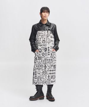 워크툴 에이프런 원피스