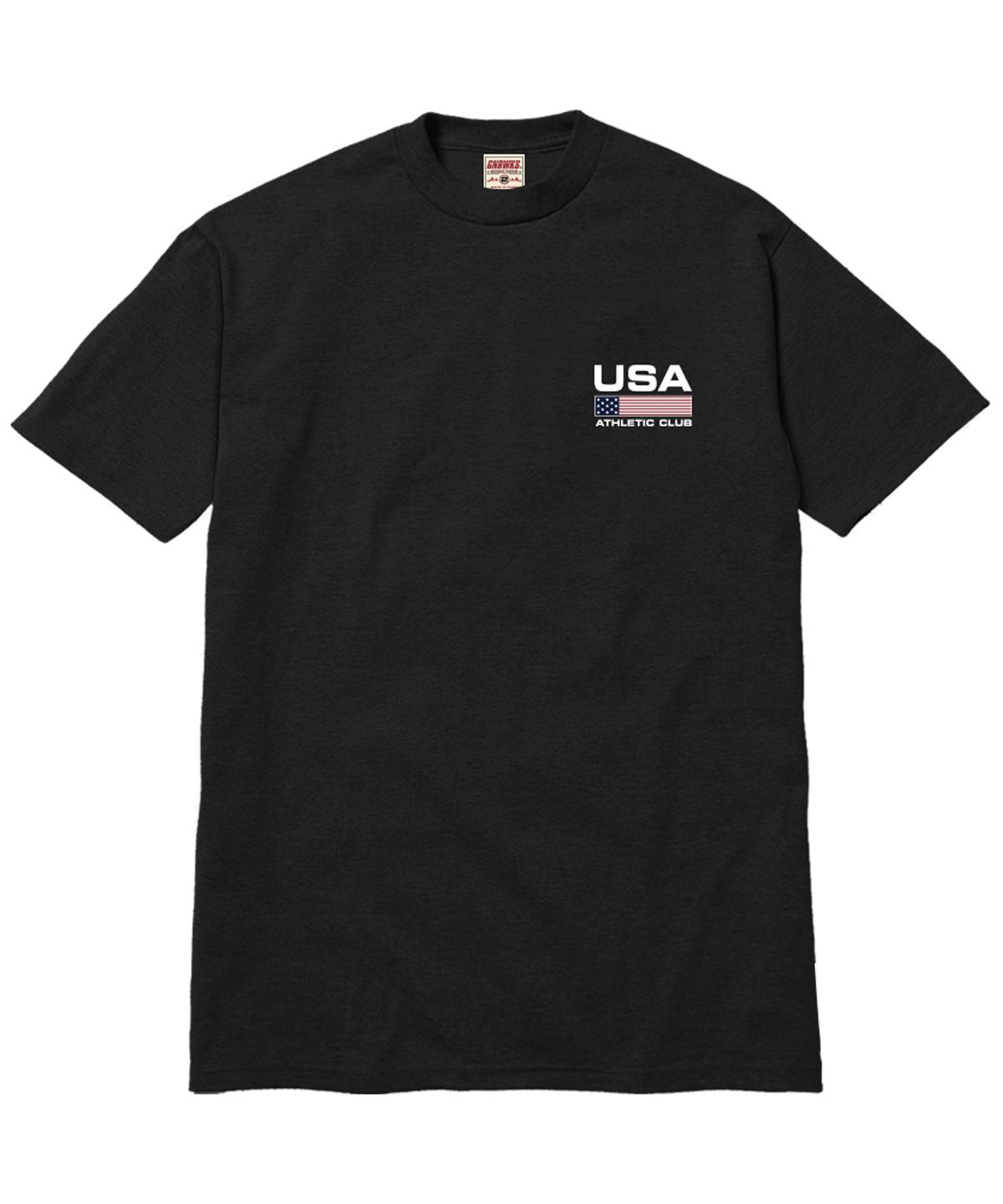 제네럴웍스(GENERAL WORKS) GS-N-SS-24-506 프린팅 반팔 티셔츠_블랙