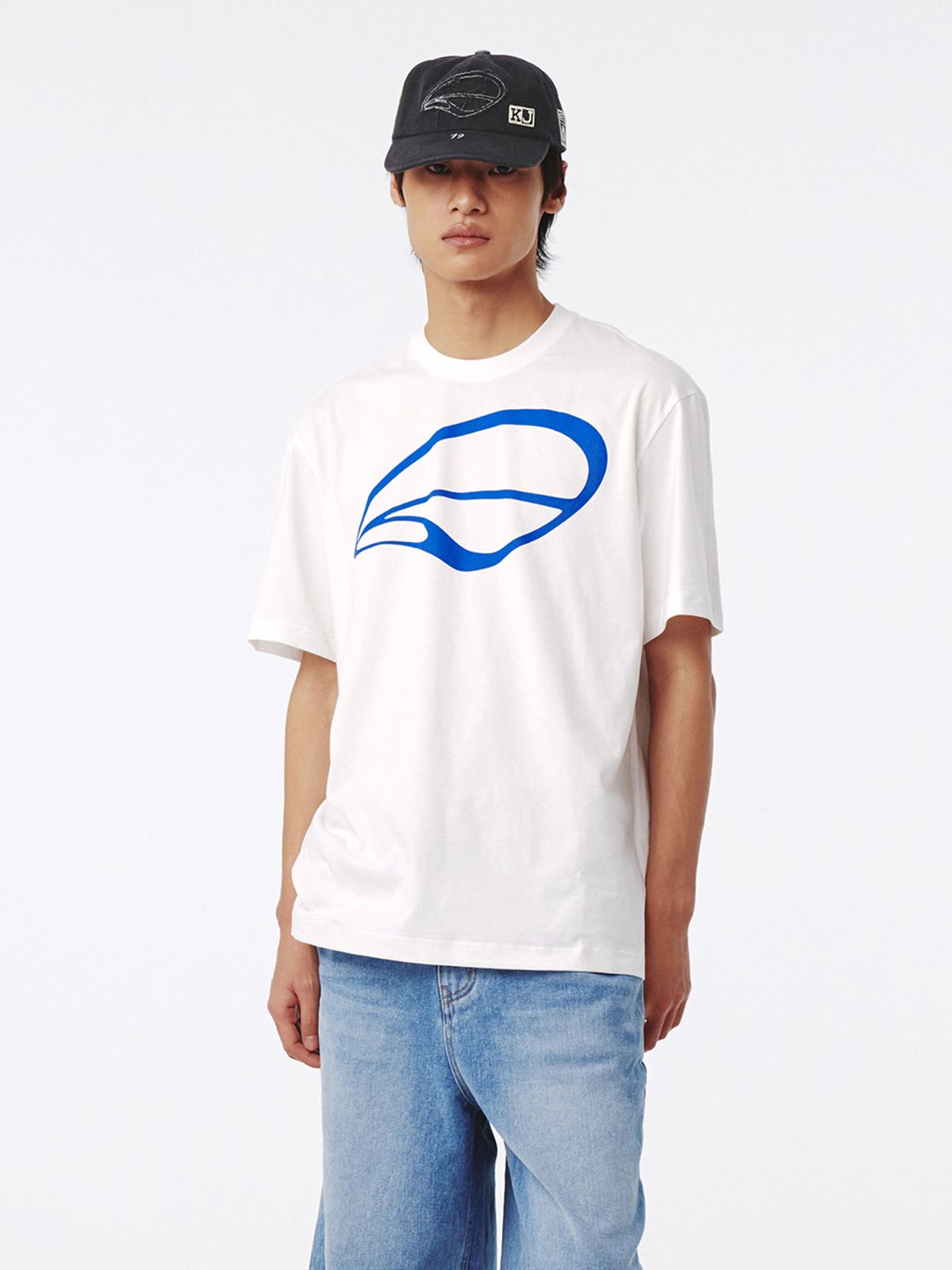기준 맨(KIJUN MEN) Orbit T-Shirt Off-White