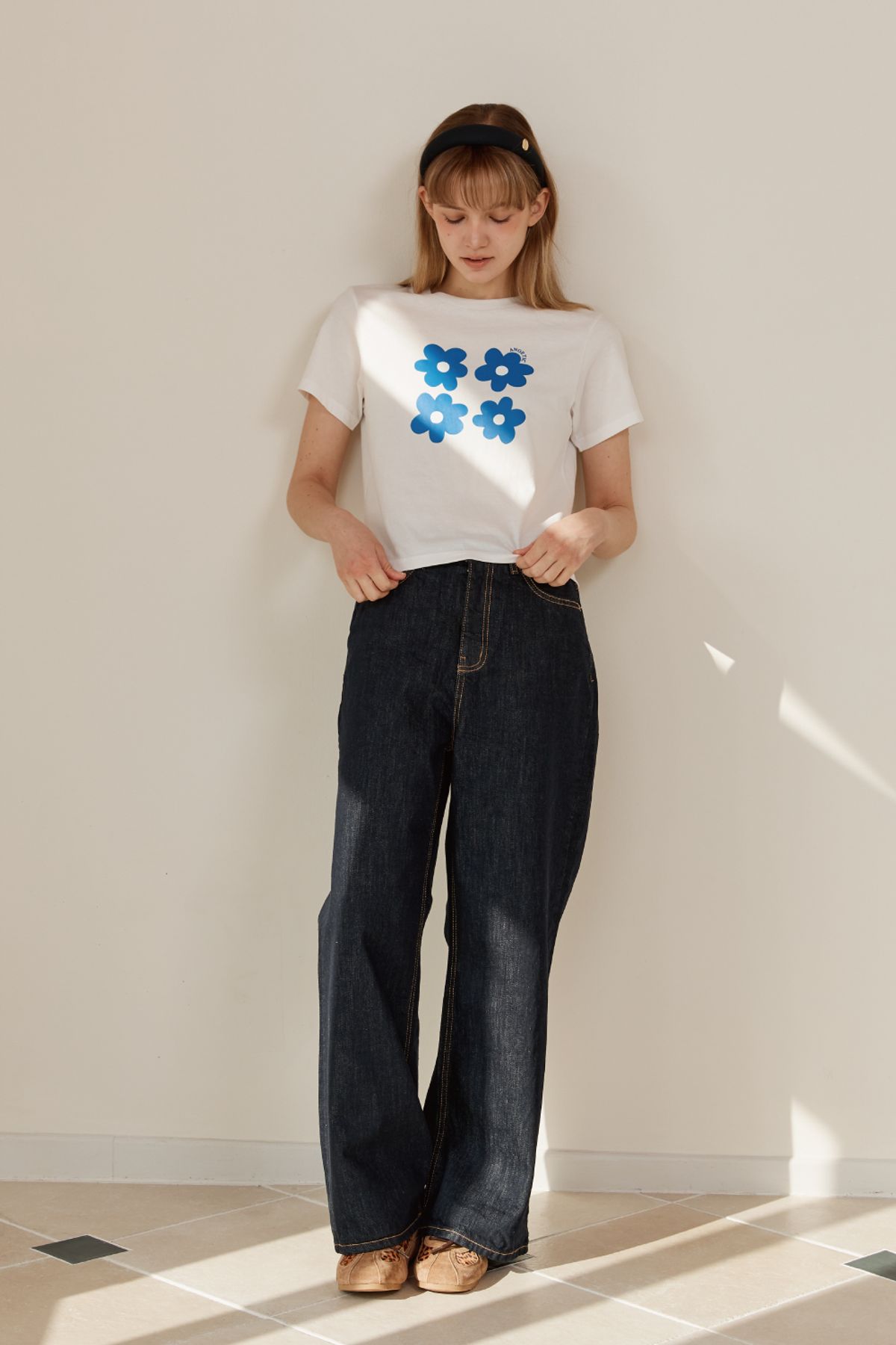 아노에틱(ANOETIC) NON FADE BASIC DAENIM PANTS