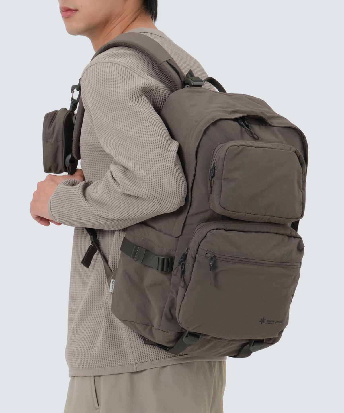 스노우피크 어패럴(SNOWPEAK APPAREL) 듀얼테크 백팩 25L (S25ZUFBP31) Dark Khaki