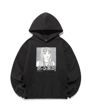 JUNJI ITO MANIAC TOMIE GLITTER HOODIE_BLACK(NG2FSUM407B)