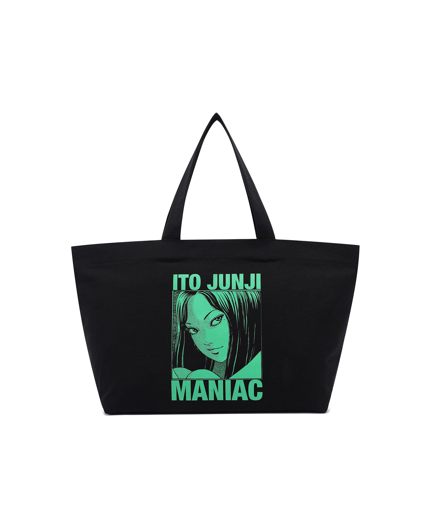 トートバッグ [NICEGHOSTCLUB]JUNJI ITO JUNJI MANIAC TOMIE LOGO BIG TOTE MUSINSA | NICE GHOST CLUB JUNJI ITO MANIAC TOMIE BIG TOTE