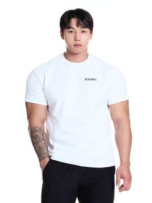 특양면 헤비머슬러 머슬핏 반팔 티셔츠_2Color