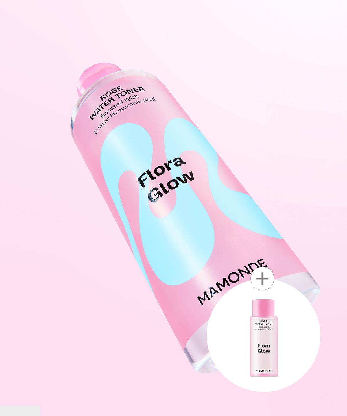 마몽드(MAMONDE) 플로라글로우 로즈 워터 토너 300ml