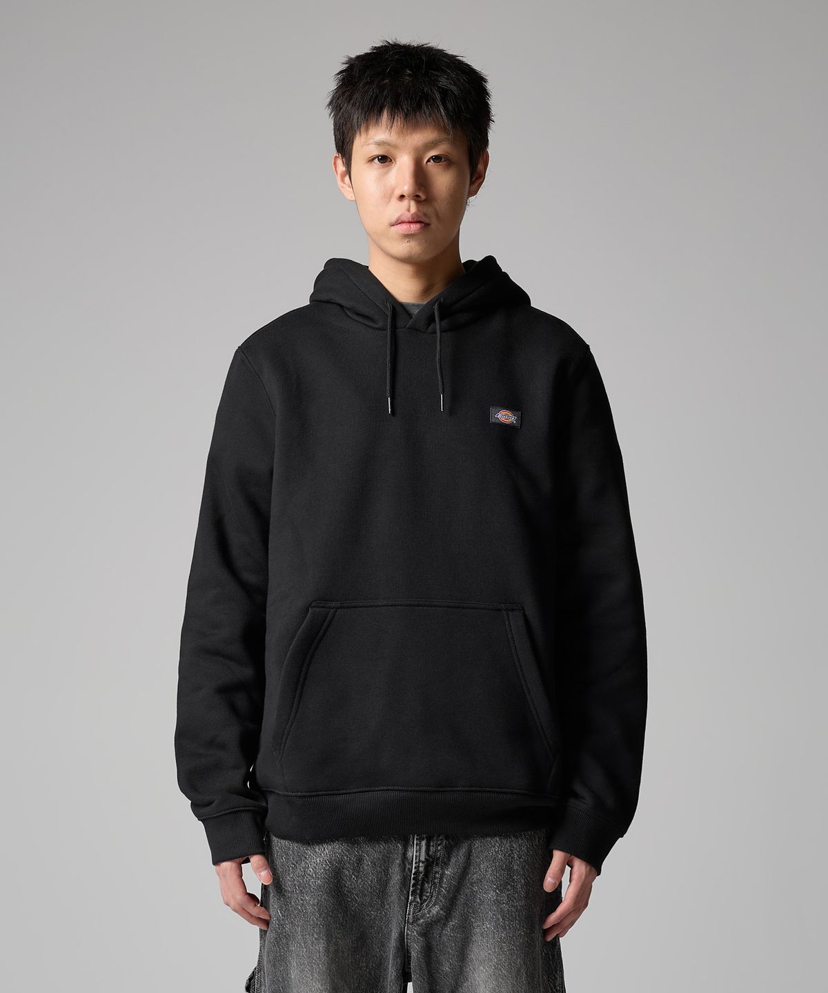 디키즈(DICKIES) 오크포트 후드 Black