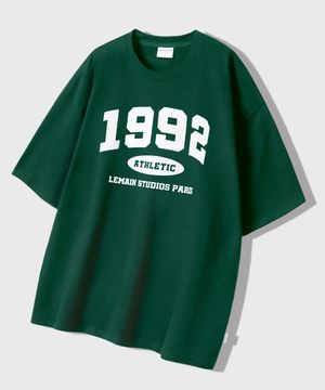 1992 아치 로고 오버핏 반팔 티 [그린]