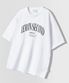 헤리티지 아치 로고 오버핏 반팔 티 [화이트]