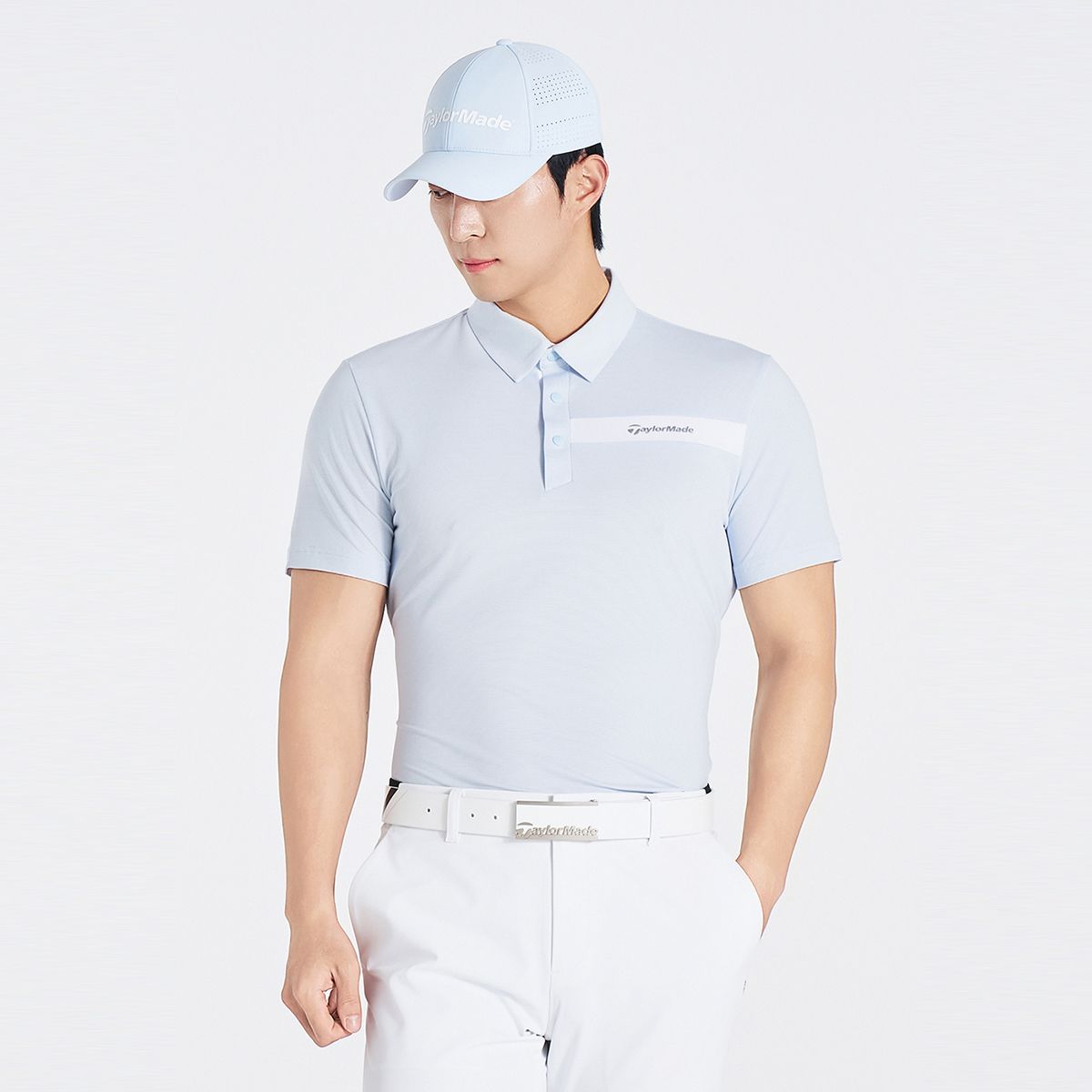 테일러메이드 어패럴(TAYLORMADE APPAREL) 남성 카라 반팔 티셔츠 TTO-21HG50-940