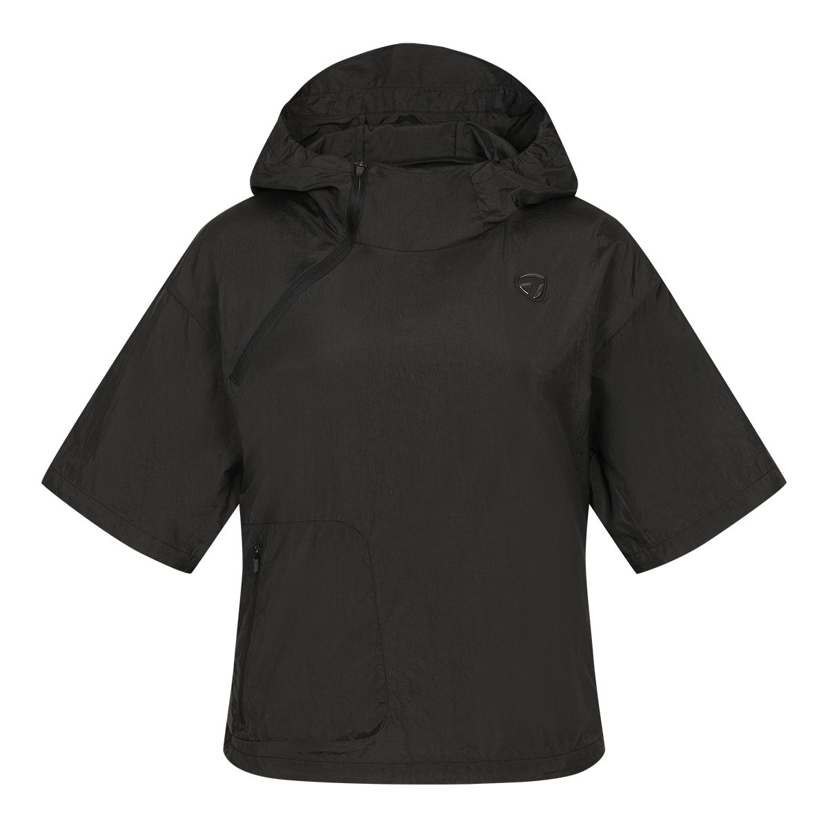 테일러메이드 어패럴(TAYLORMADE APPAREL) 여성 후드 반팔 아노락 점퍼 T8031JO6201-199