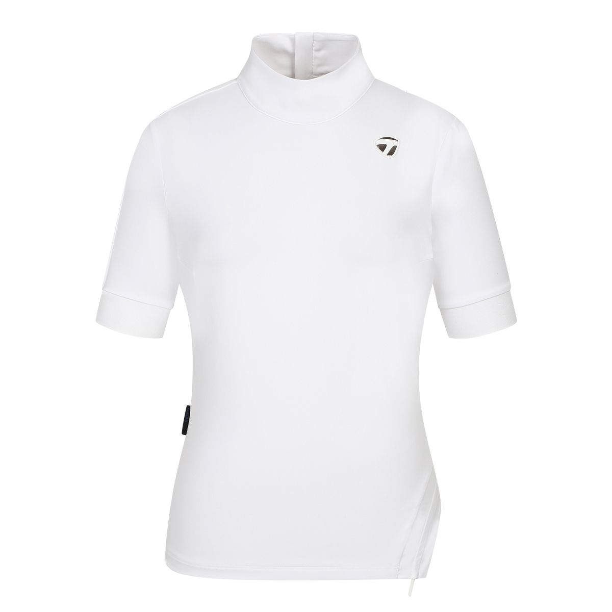 테일러메이드 어패럴(TAYLORMADE APPAREL) 여성 셔링 하이넥 5부소매 티셔츠 TTO-61HG41-100
