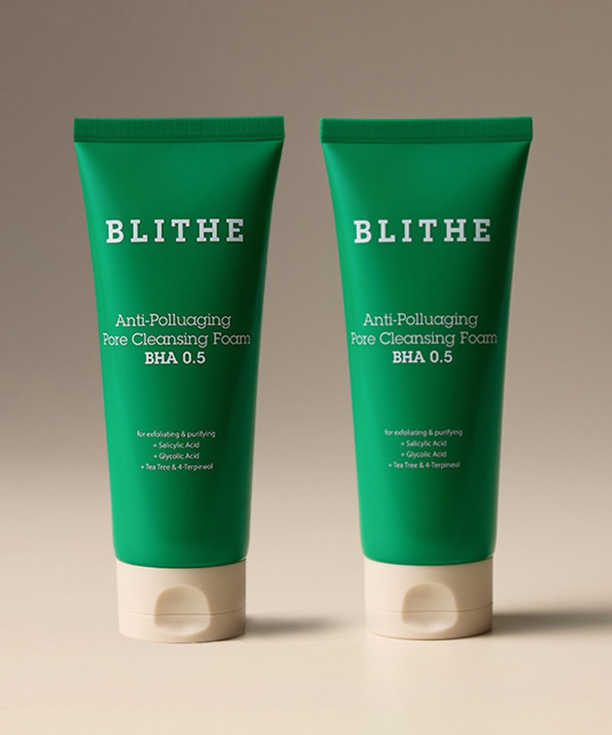 블라이드(BLITHE) 바하성분 트러블진정 여드름기능성 클렌징폼 150ml 2개입