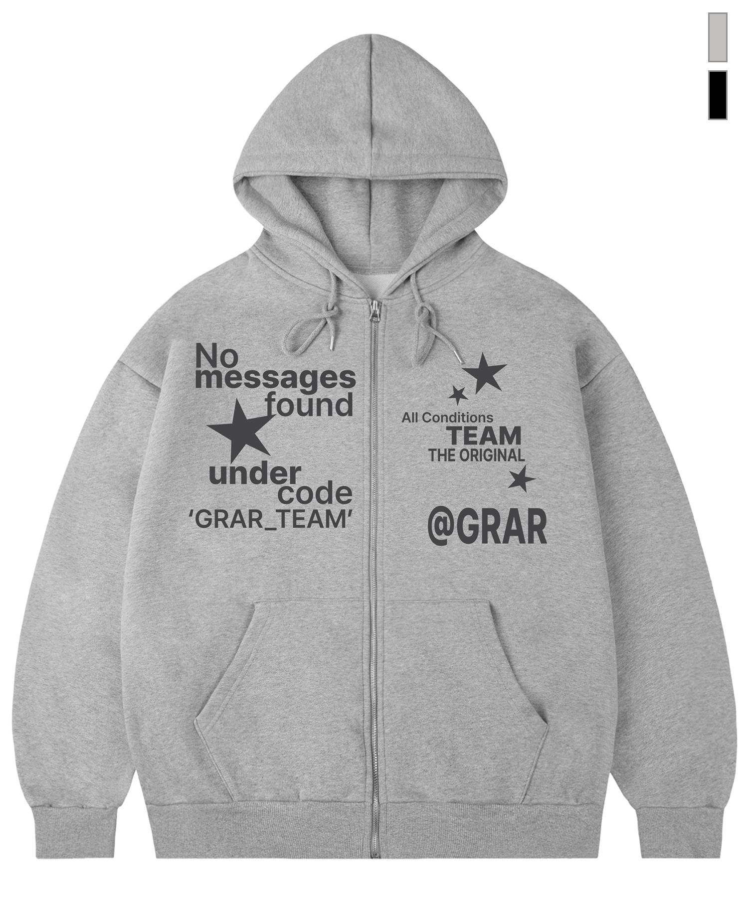 【GRAVER】25SS★ NO-MESSAGES Hood Zip-Up MUSINSA | GRAVER [UNISEX]NO-MESSAGES Hooded Zip-up_2color