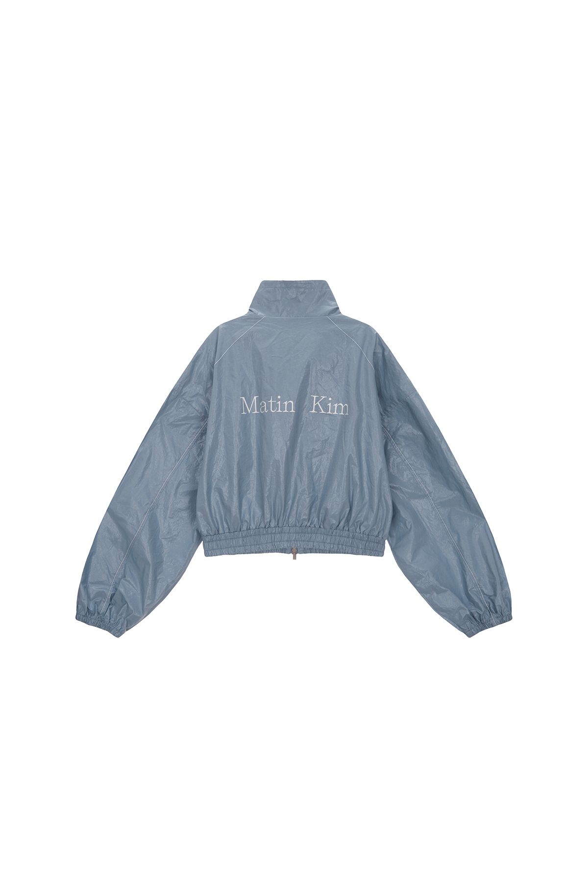 MUSINSA公式 | MATIN KIM MATIN COATING CROP BLOUSON IN SKY