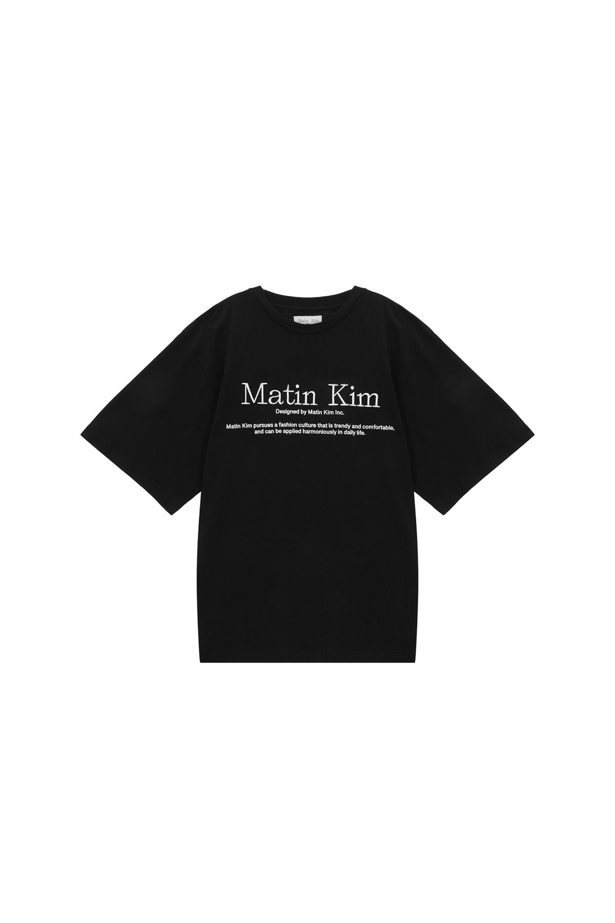 MUSINSA | MATIN KIM MATIN HERITAGE TOP IN BLACK