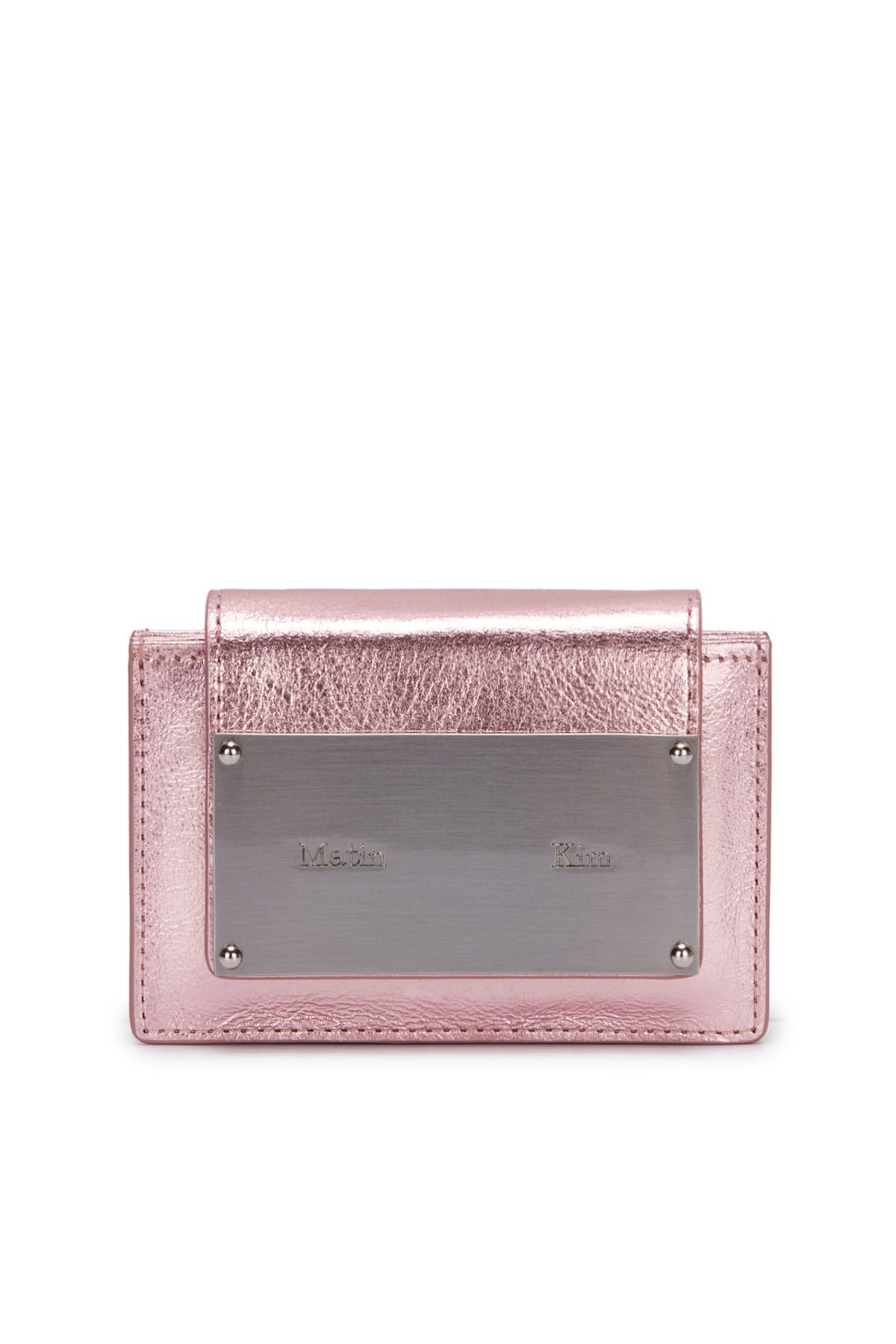 ●Matin Kim●ACCORDION WALLET IN INDIAN PINK MUSINSA | MATIN KIM ACCORDION WALLET IN INDIAN PINK