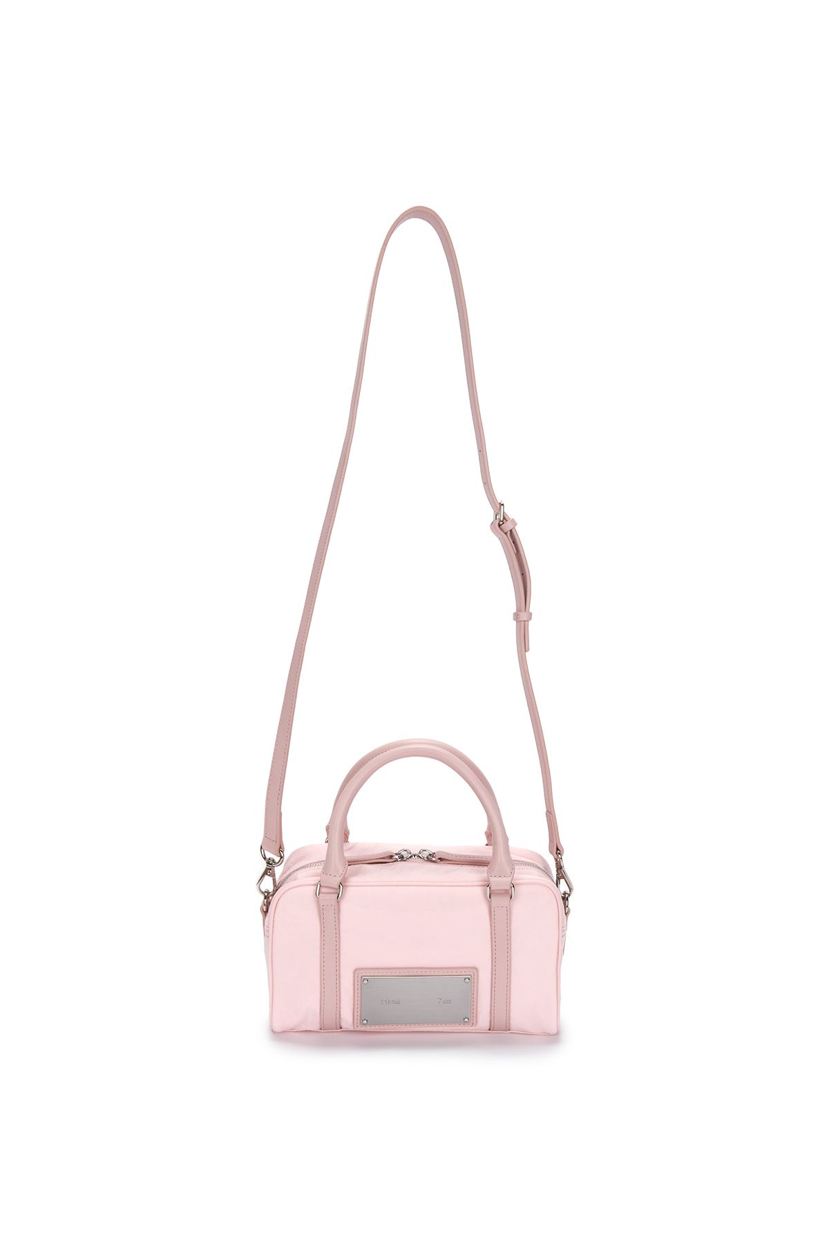 トートバッグ [MATINKIM]baby sporty tote bag in light pink MATIN KIM スポーティ トートバッグ(全6色) BABY SPORTY TOTE