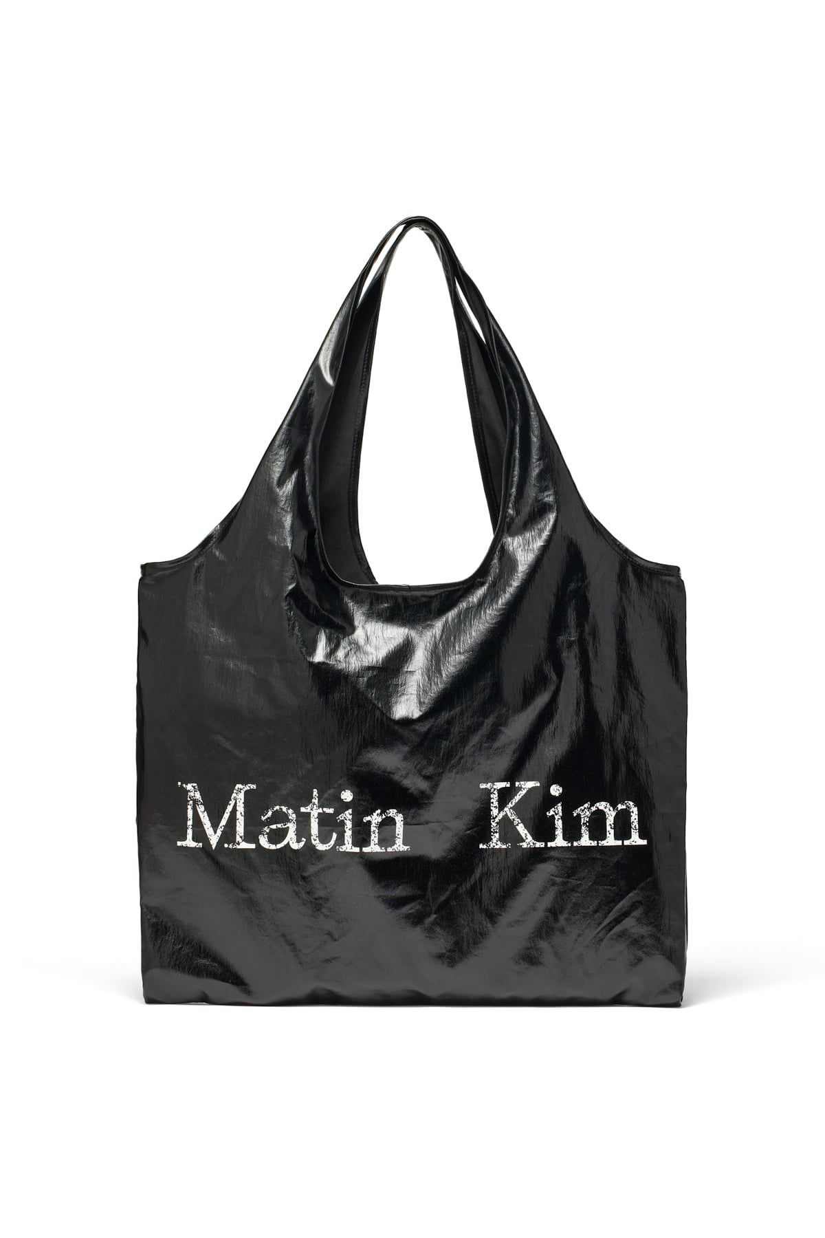 MATIN KIM MATIN CRACKED LOGO ECOBAG