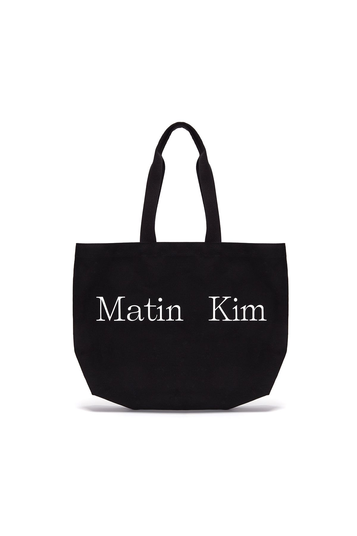 MUSINSA公式 | MATIN KIM MATIN LOGO ECOBAG IN BLACK