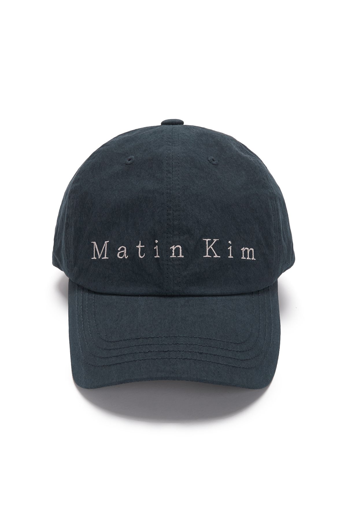 ★Matin Kim★MATIN TYPO BALL CAP MUSINSA | MATIN KIM MATIN TYPO BALL CAP IN NAVY