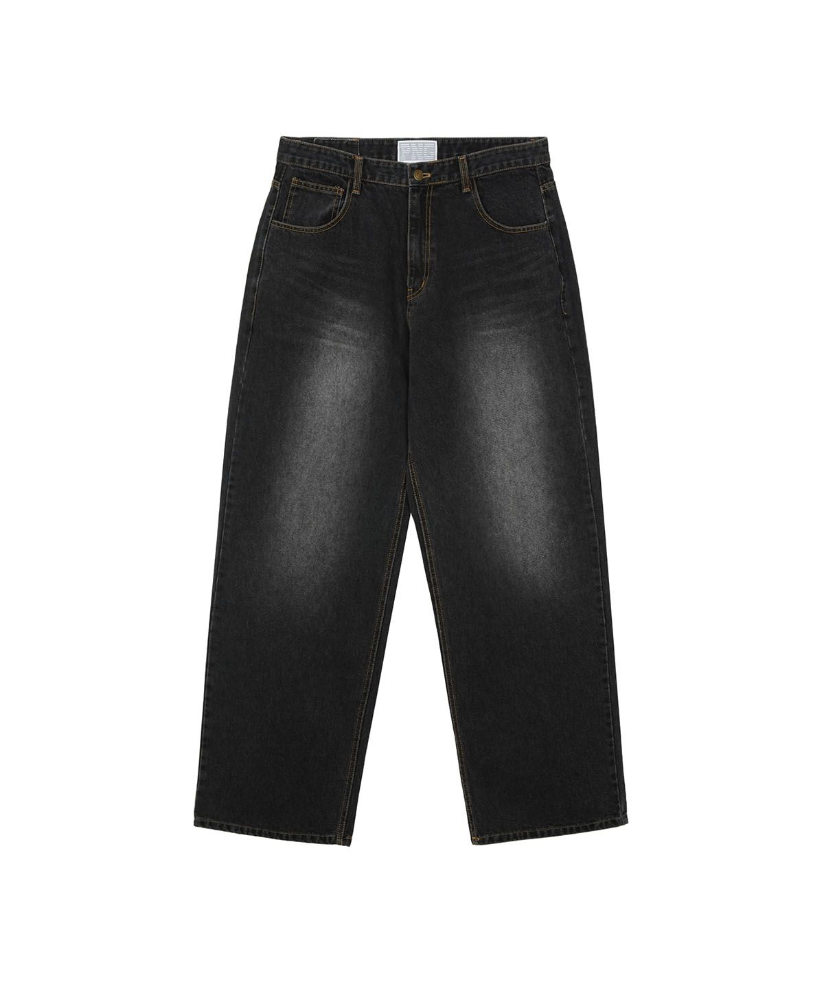 피엔지 저널(PNG JOURNAL) ACADEMIA DENIM PANTS BLACK