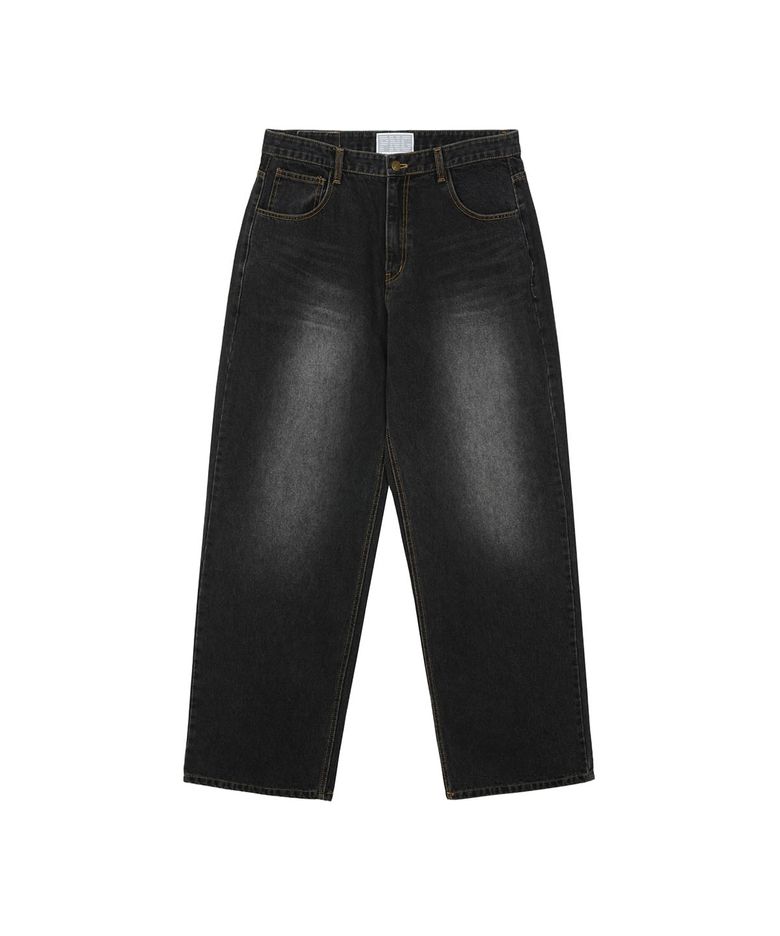 ACADEMIA DENIM PANTS BLACK