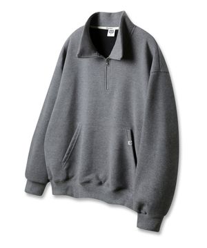 니켈 반집업 오버핏 무지 맨투맨 MAR619 (6 COLOR)