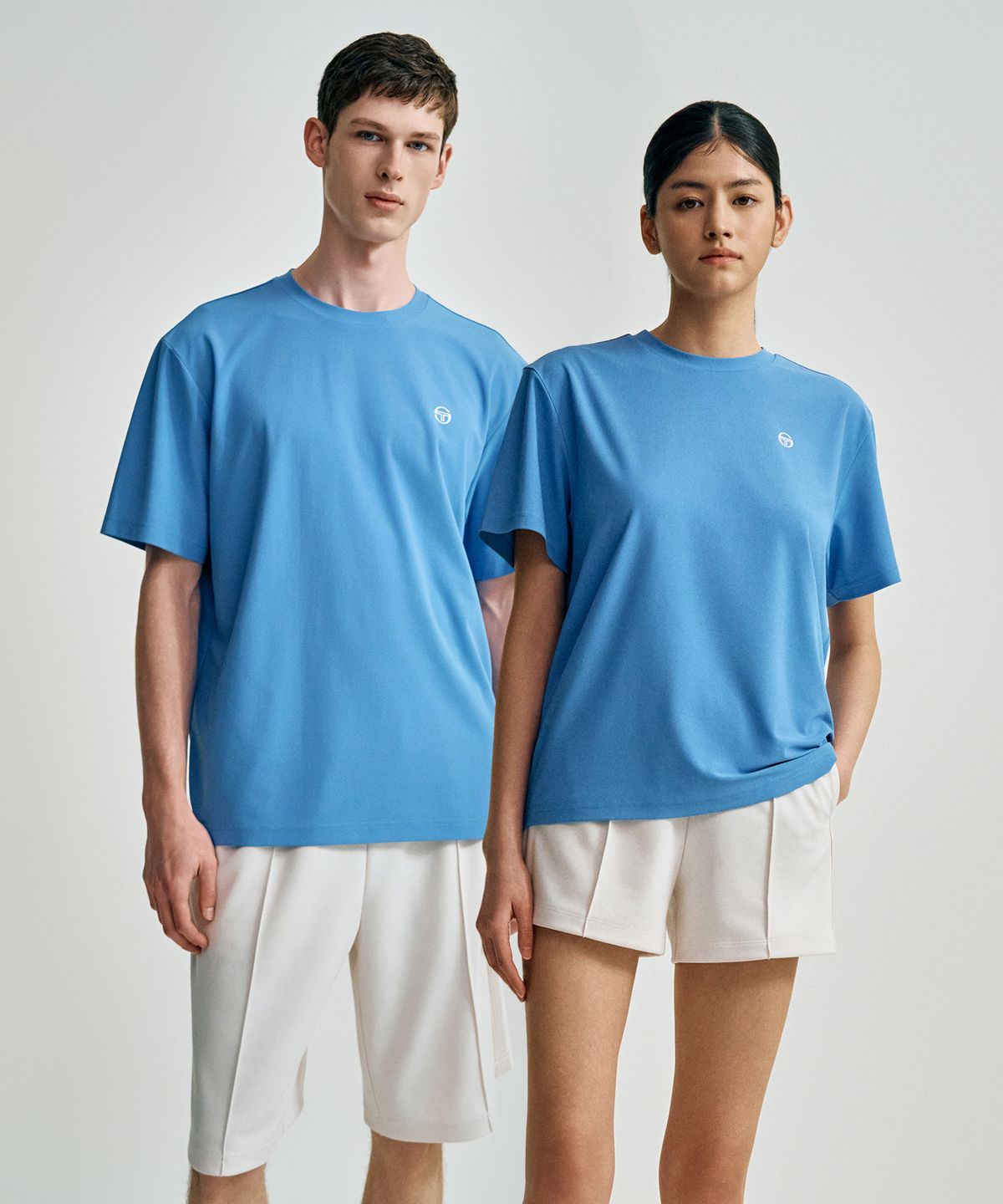 세르지오 타키니(SERGIO TACCHINI) U 레이프레쉬 캄포 피케 반팔 티셔츠 (Indigo)
