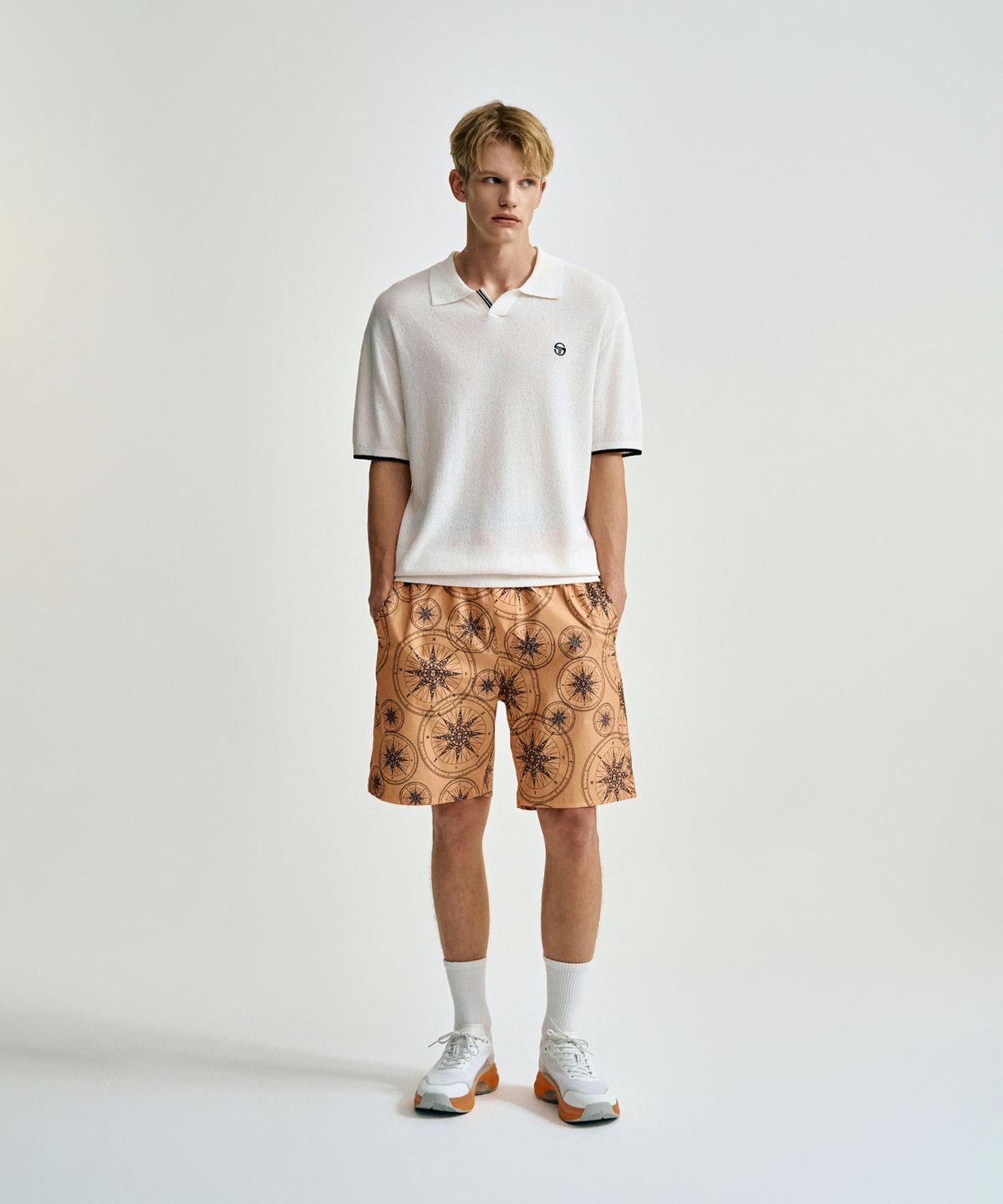 세르지오 타키니(SERGIO TACCHINI) M 팔리토 하이브리드 하프팬츠 (Orange)