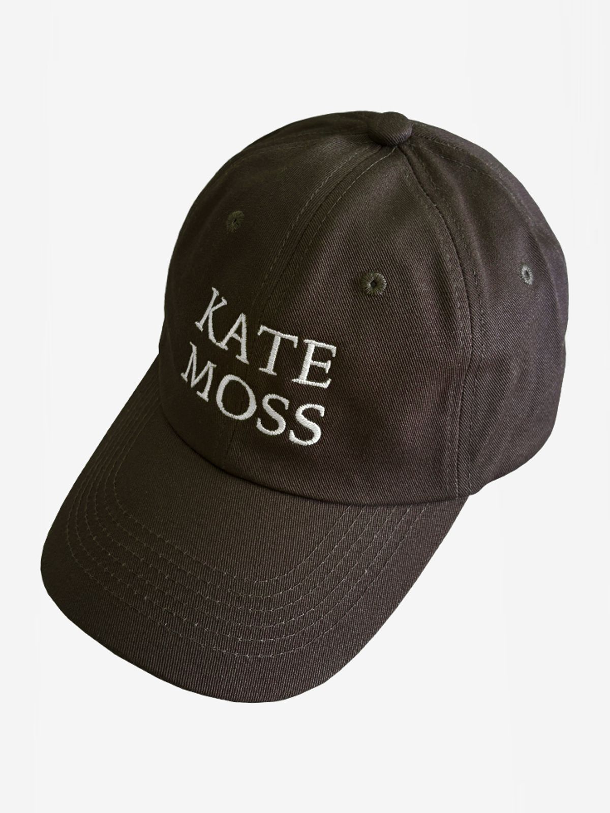 애프터눈라이브(AFTERNOONLIVE) We Love Kate Moss Ball Cap (Brown)