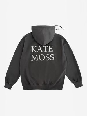 Kate Moss over and oversized Hoodie (Anthracite)