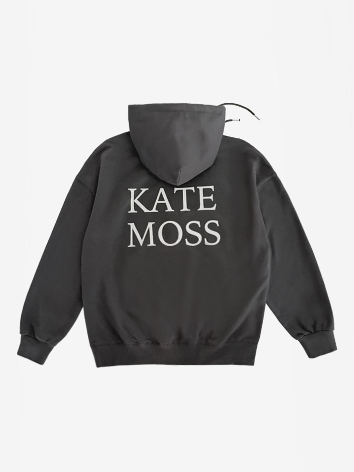 애프터눈라이브(AFTERNOONLIVE) Kate Moss over and oversized Hoodie (Anthracite)