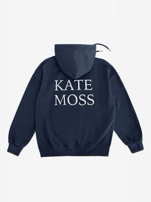 Kate Moss over and oversized Hoodie (Navy Blue)