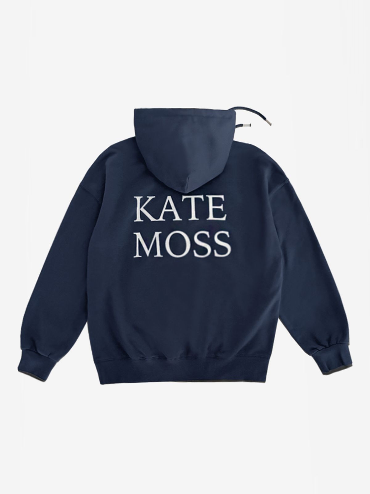 애프터눈라이브(AFTERNOONLIVE) Kate Moss over and oversized Hoodie (Navy Blue)