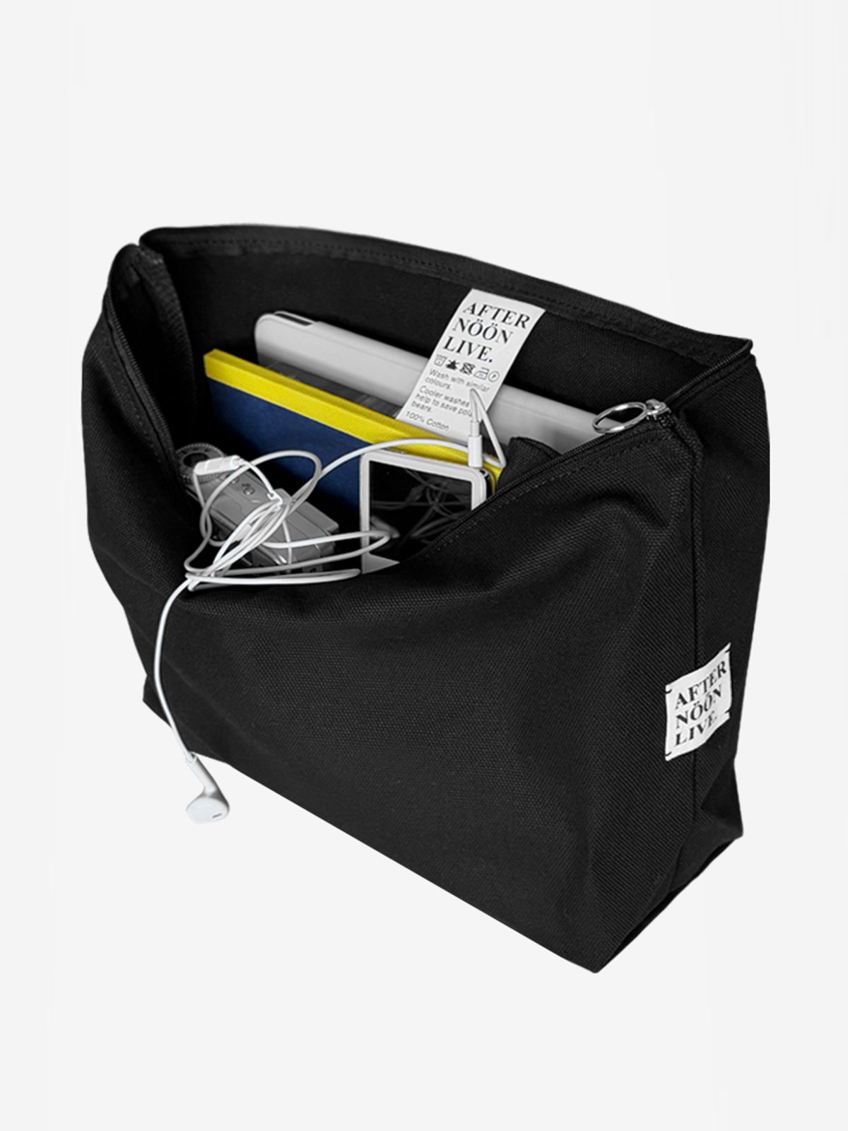 애프터눈라이브(AFTERNOONLIVE) Book pouch (Black)