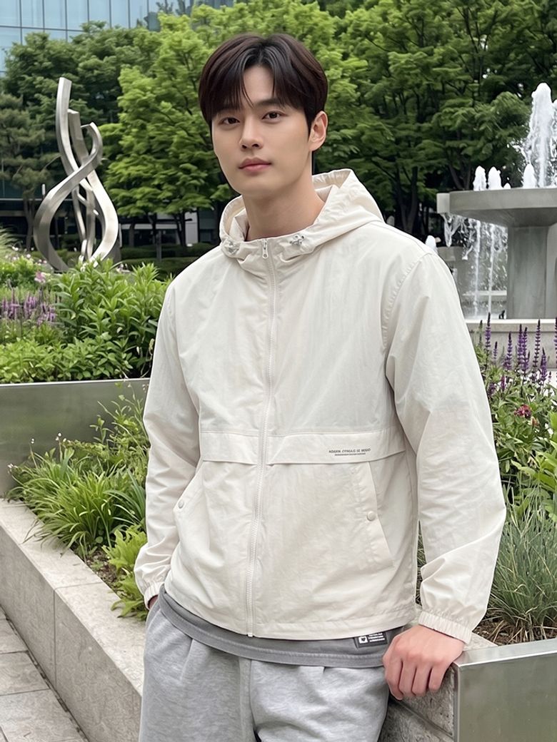 공용 립스탑 하이넥 윈드브레이커_042(10520-010-401-41)