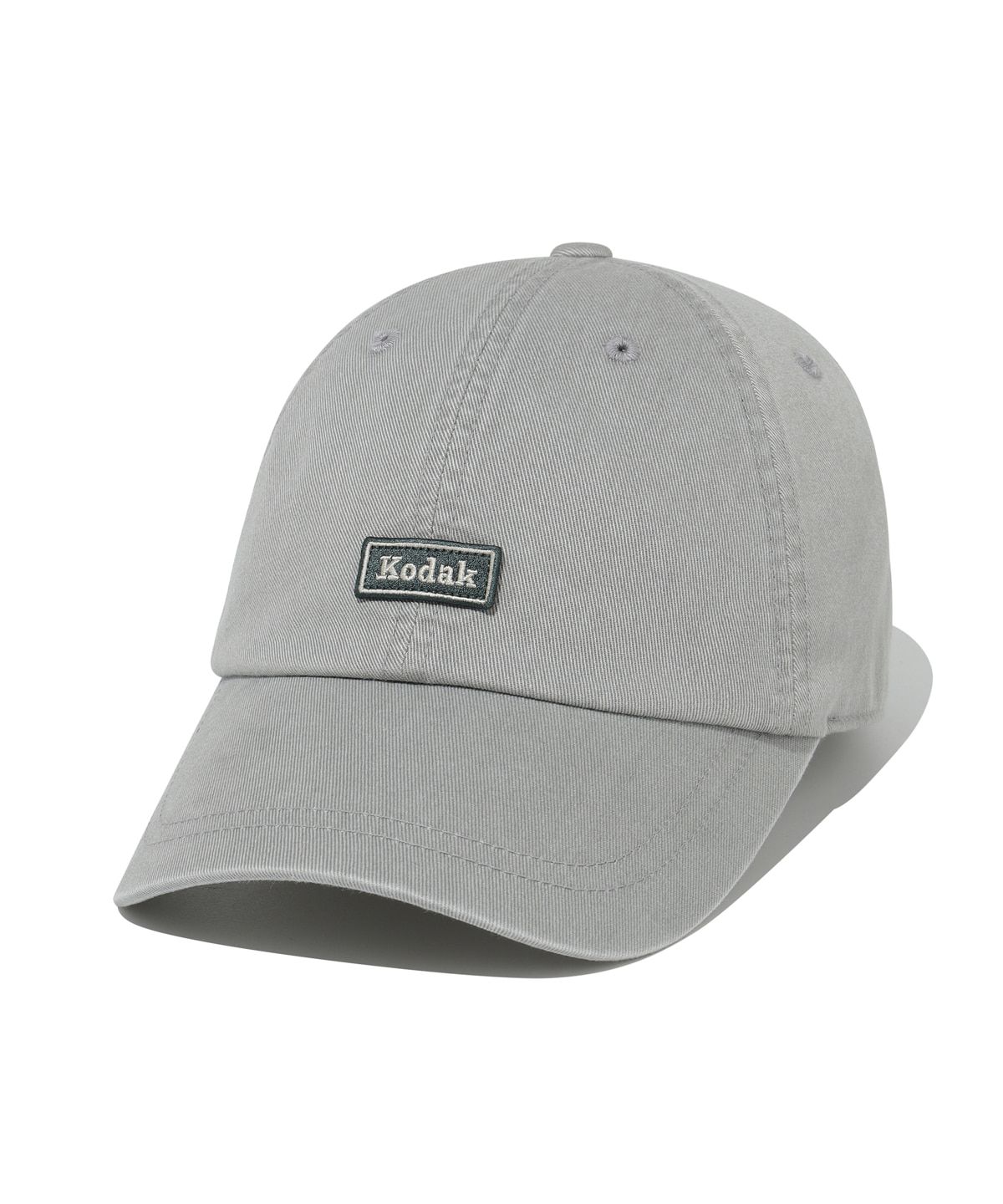 코닥(KODAK) 스몰 와펜 워싱 릴렉스핏 볼캡 GREY